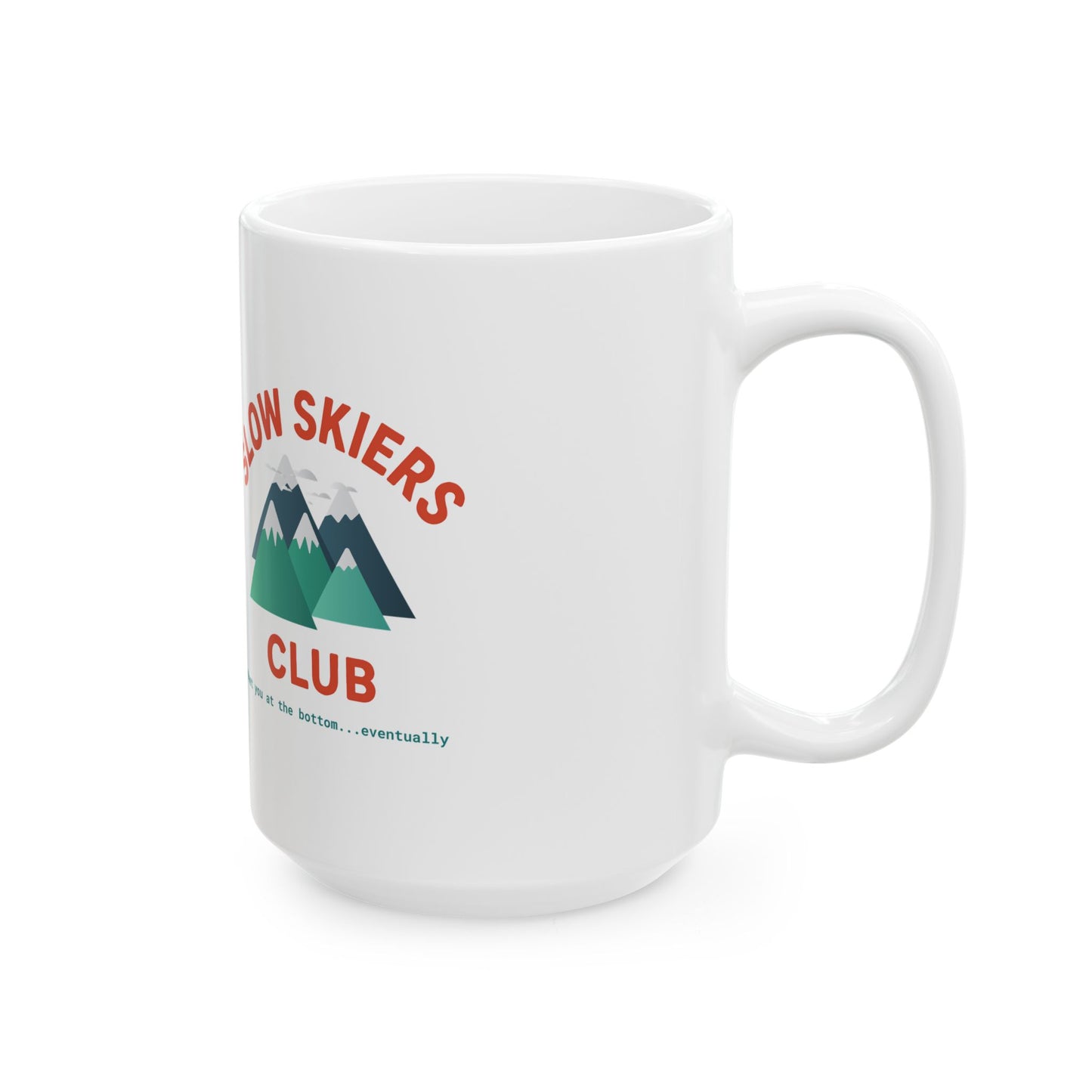 Slow Skiers Club Ceramic Mug