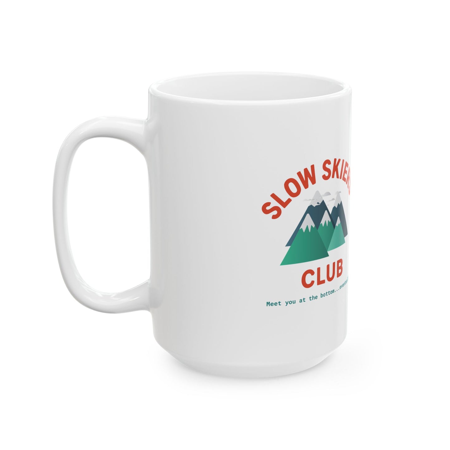 Slow Skiers Club Ceramic Mug