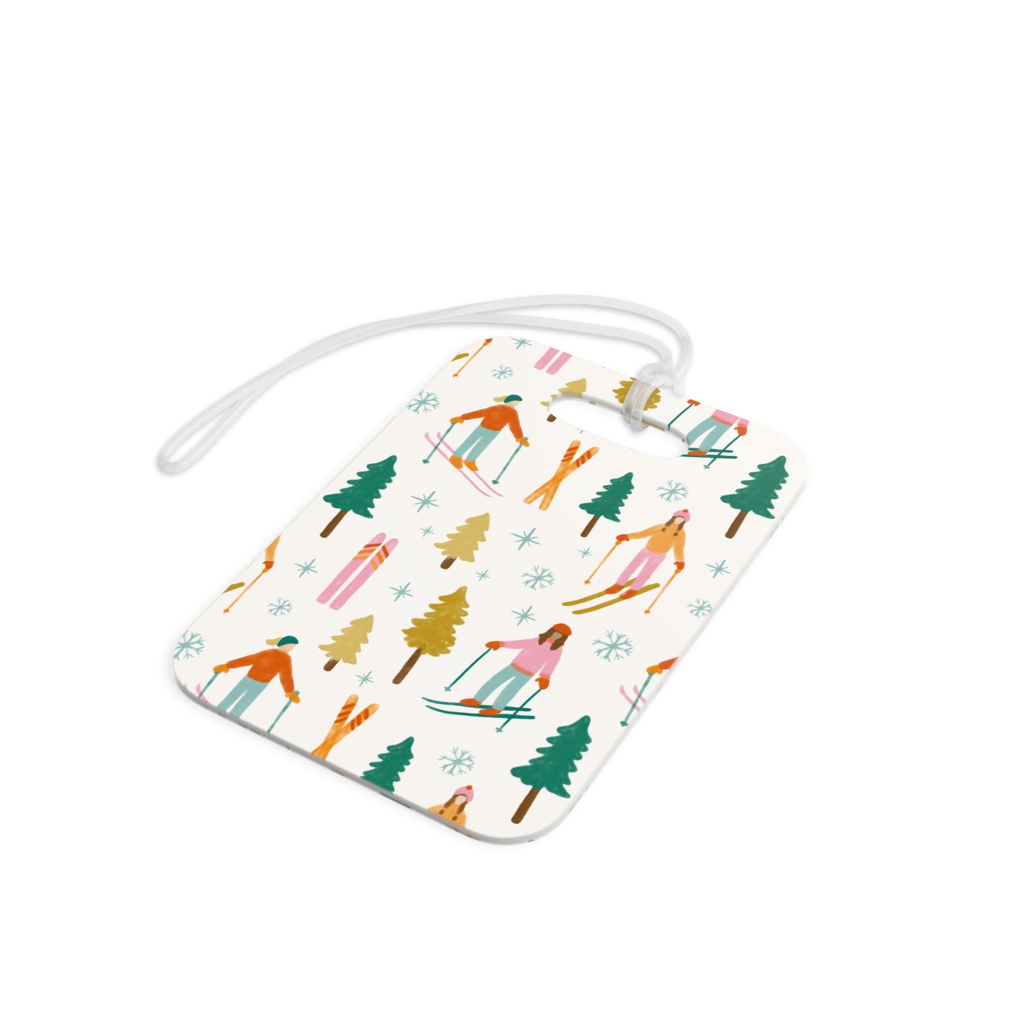 Ski Adventure Luggage Tag
