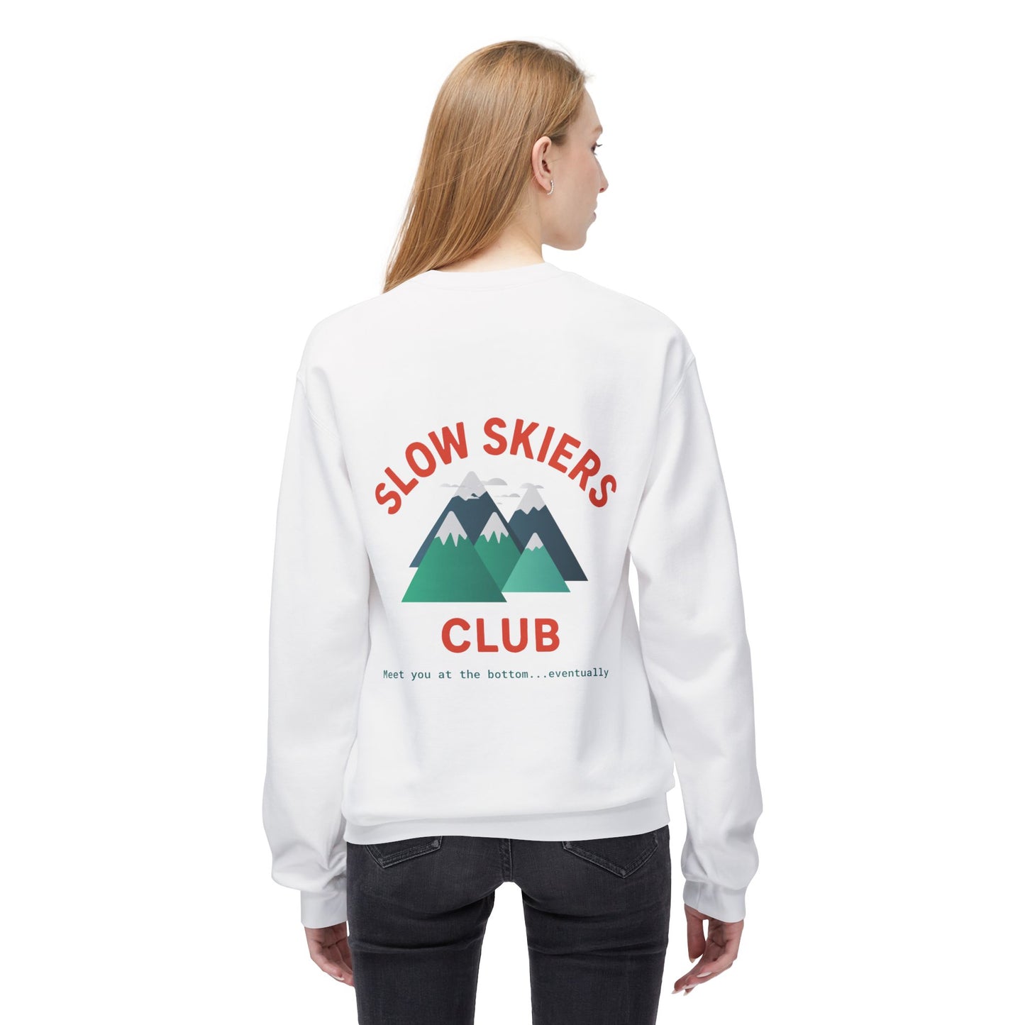 Slow Skiers Club Crewneck Sweatshirt