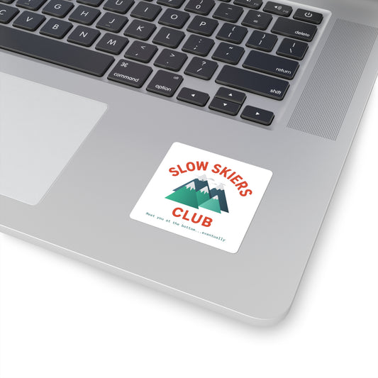 Slow Skiers Club Stickers