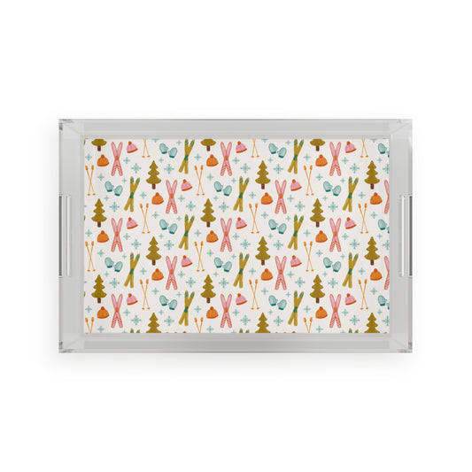Exclusive Ski Moms Print | Acrylic Serving Tray