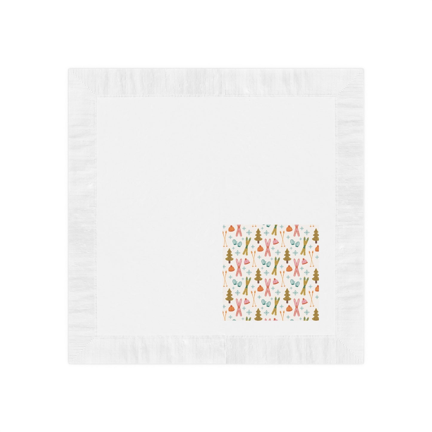 Exclusive Ski Moms Print | Winter Party Napkins & Après Ski Table Décor