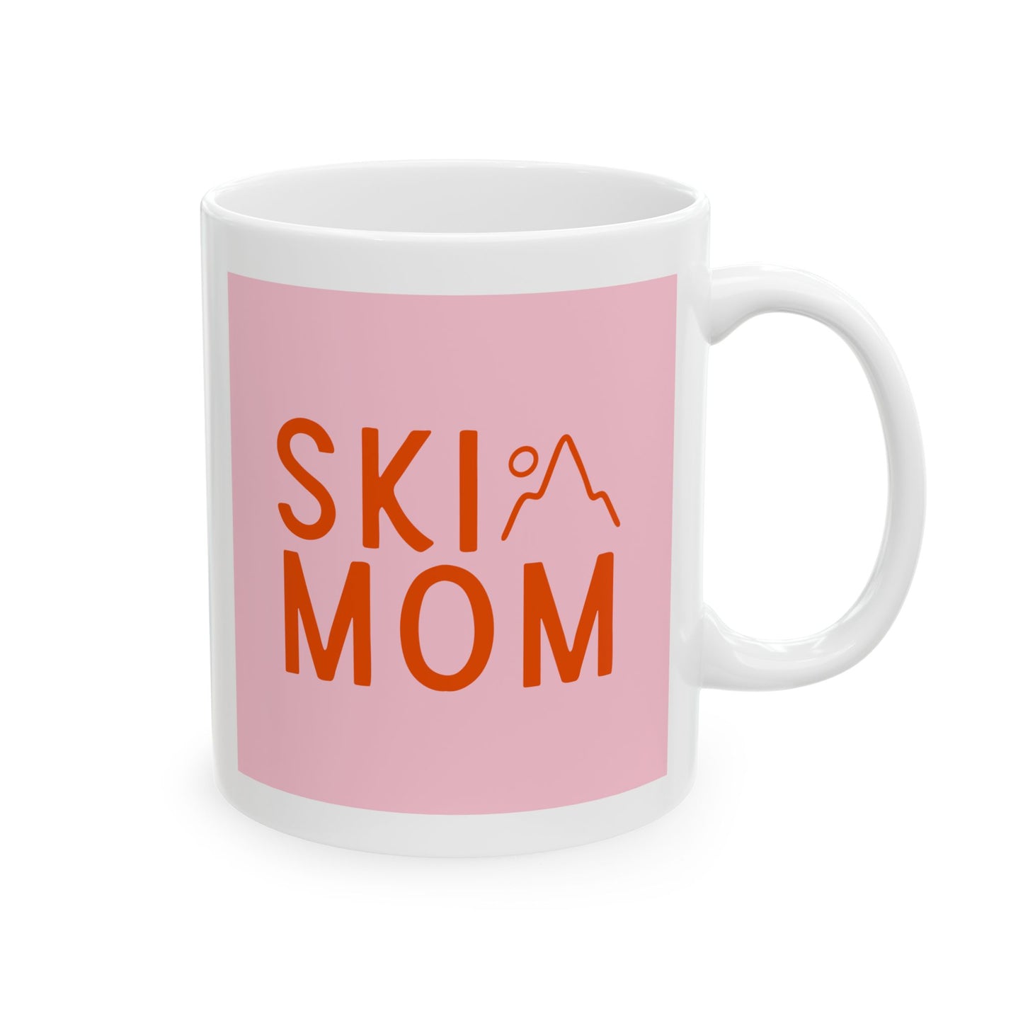 Ski Mom Ceramic Mug, (11oz, 15oz)