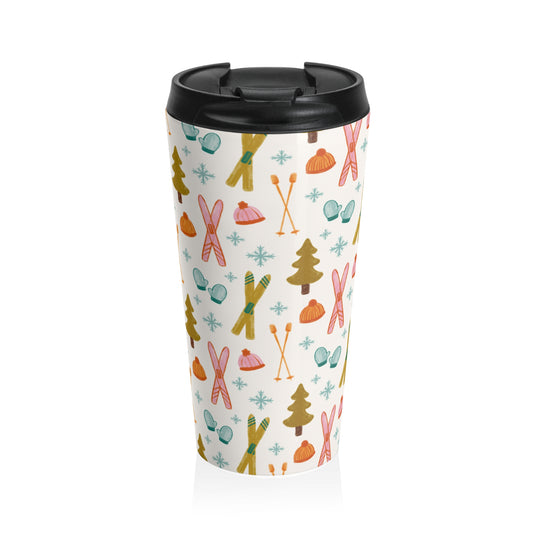 Exclusive Print Ski Moms Travel Mug