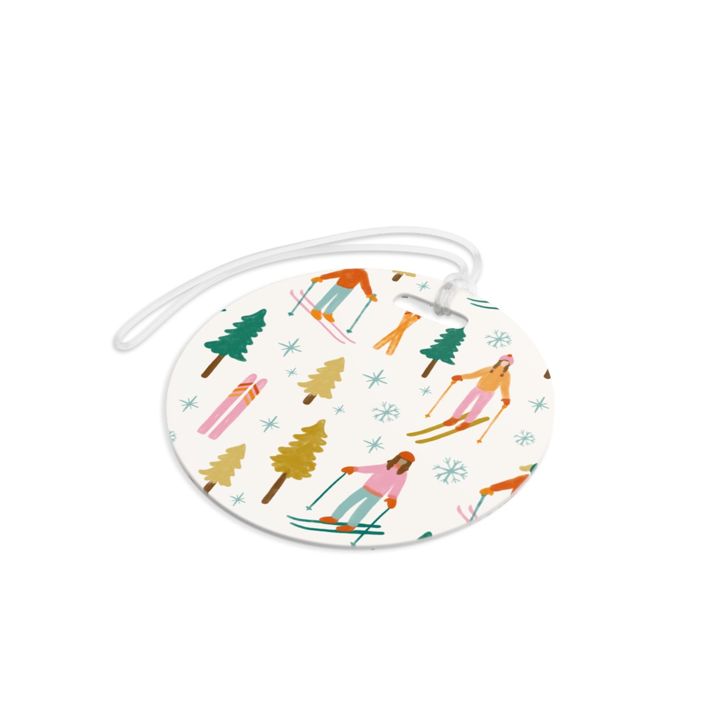 Ski Adventure Luggage Tag