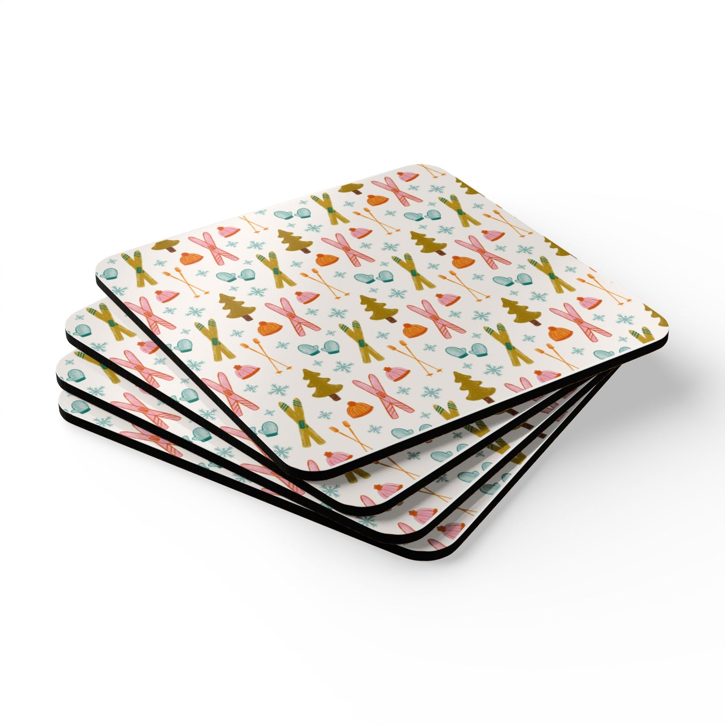 Exclusive Ski Moms Print | Winter Coasters