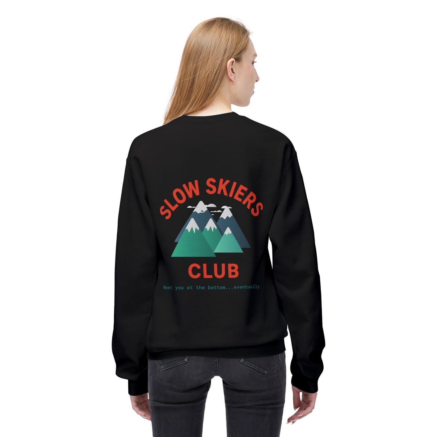 Slow Skiers Club Crewneck Sweatshirt