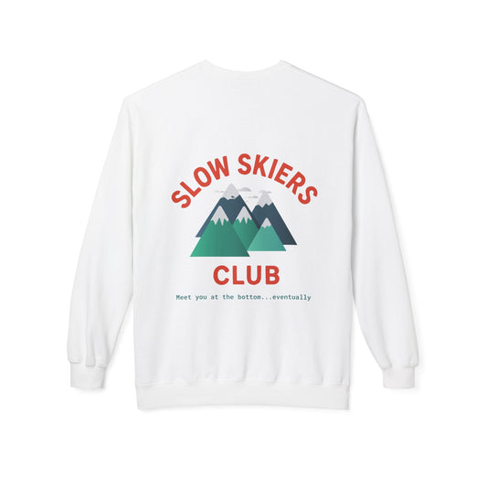 Slow Skiers Club Crewneck Sweatshirt