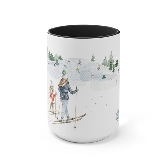 Ski Moms Love Mug (girl version)