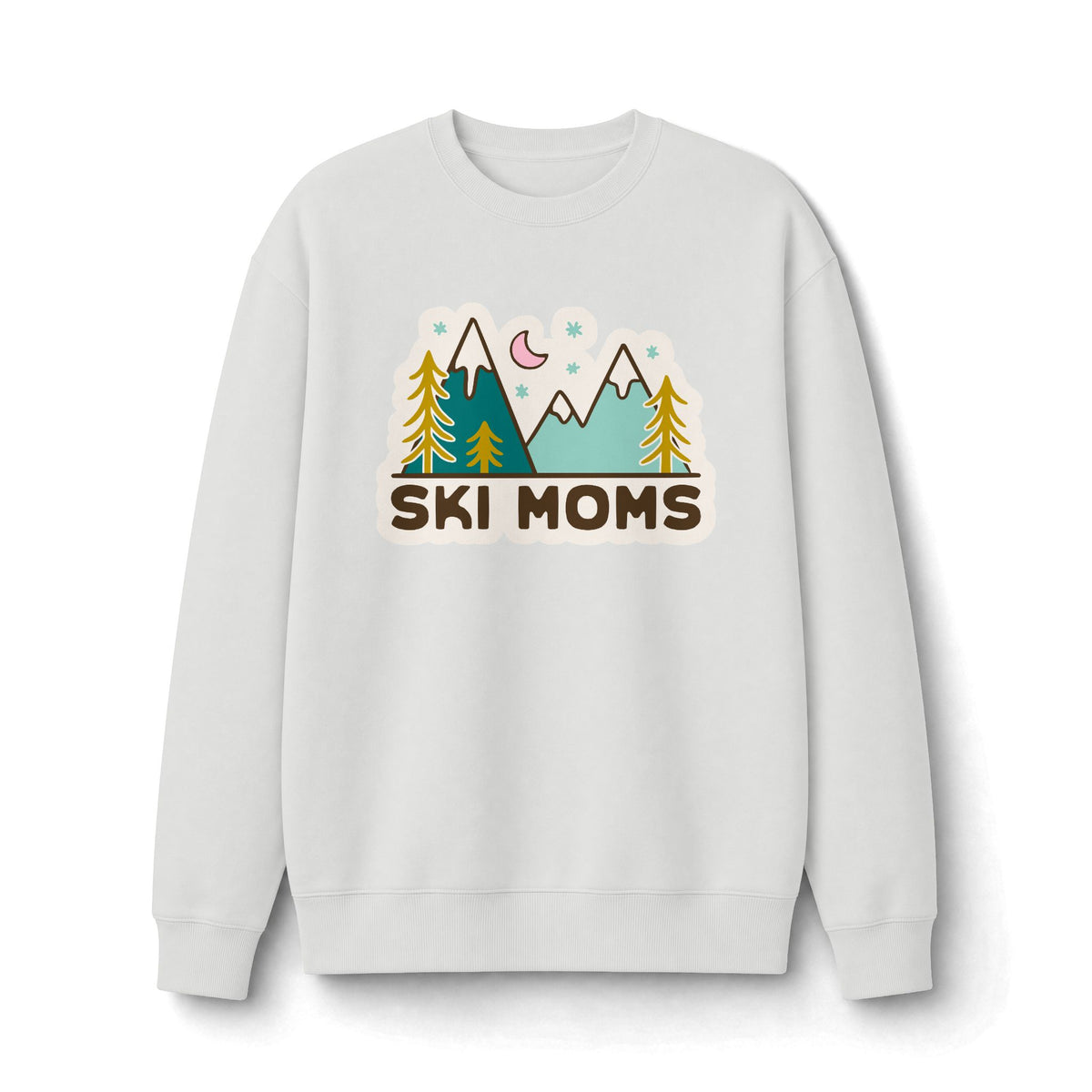 Ski Moms Mountain Graphic Sweatshirt
