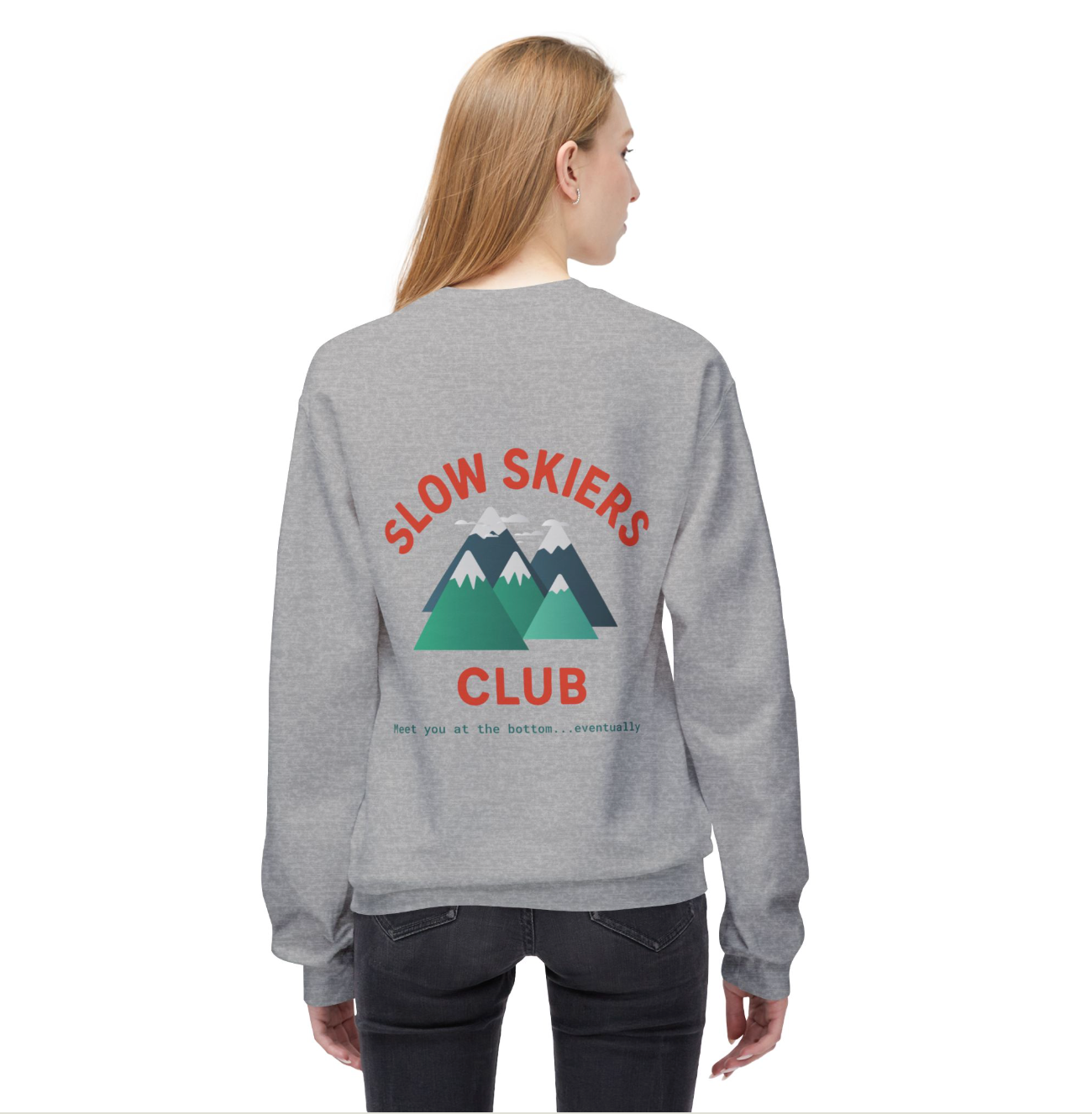 Slow Skiers Club Crewneck Sweatshirt
