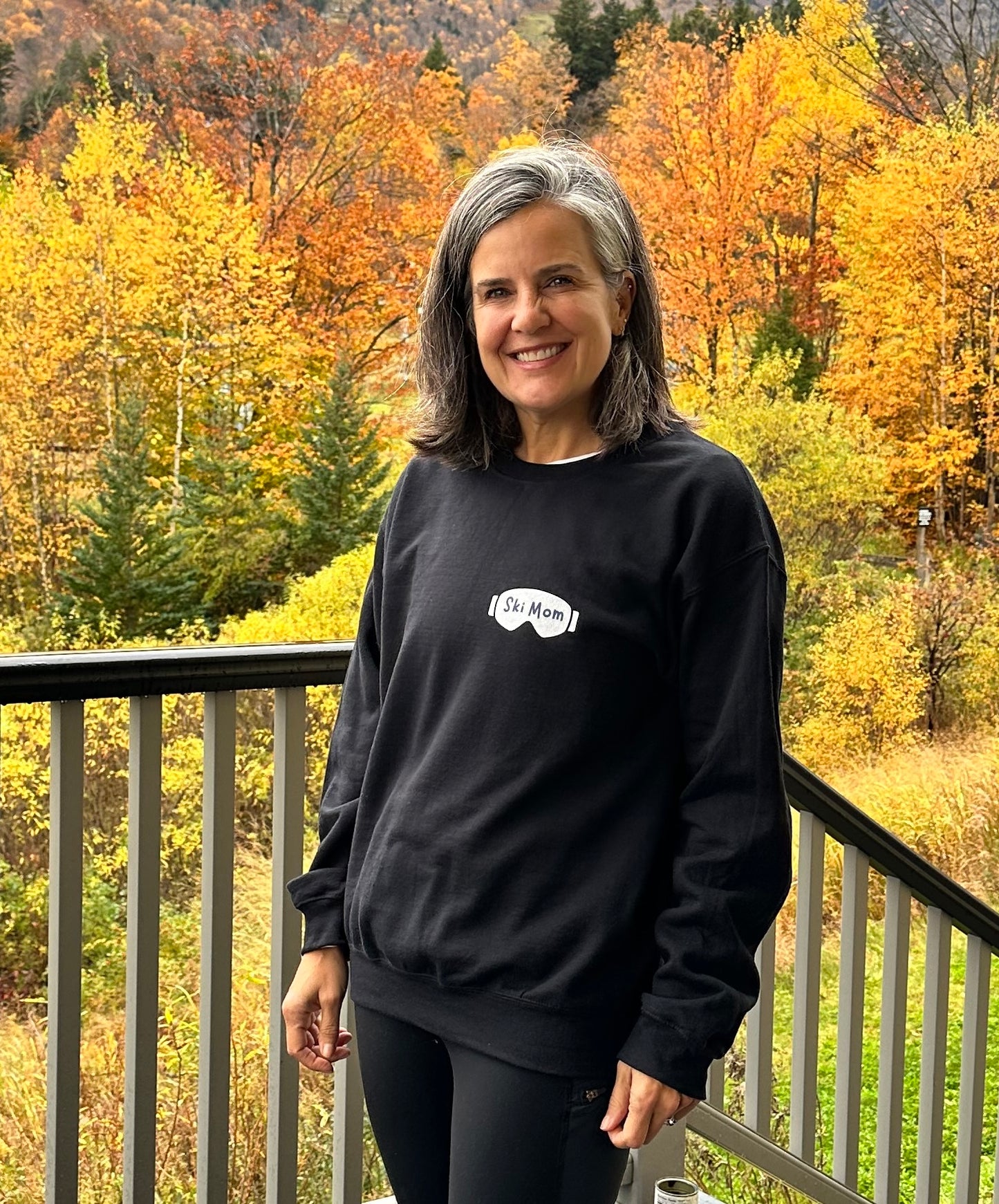 Ski Mom Crewneck Sweatshirt