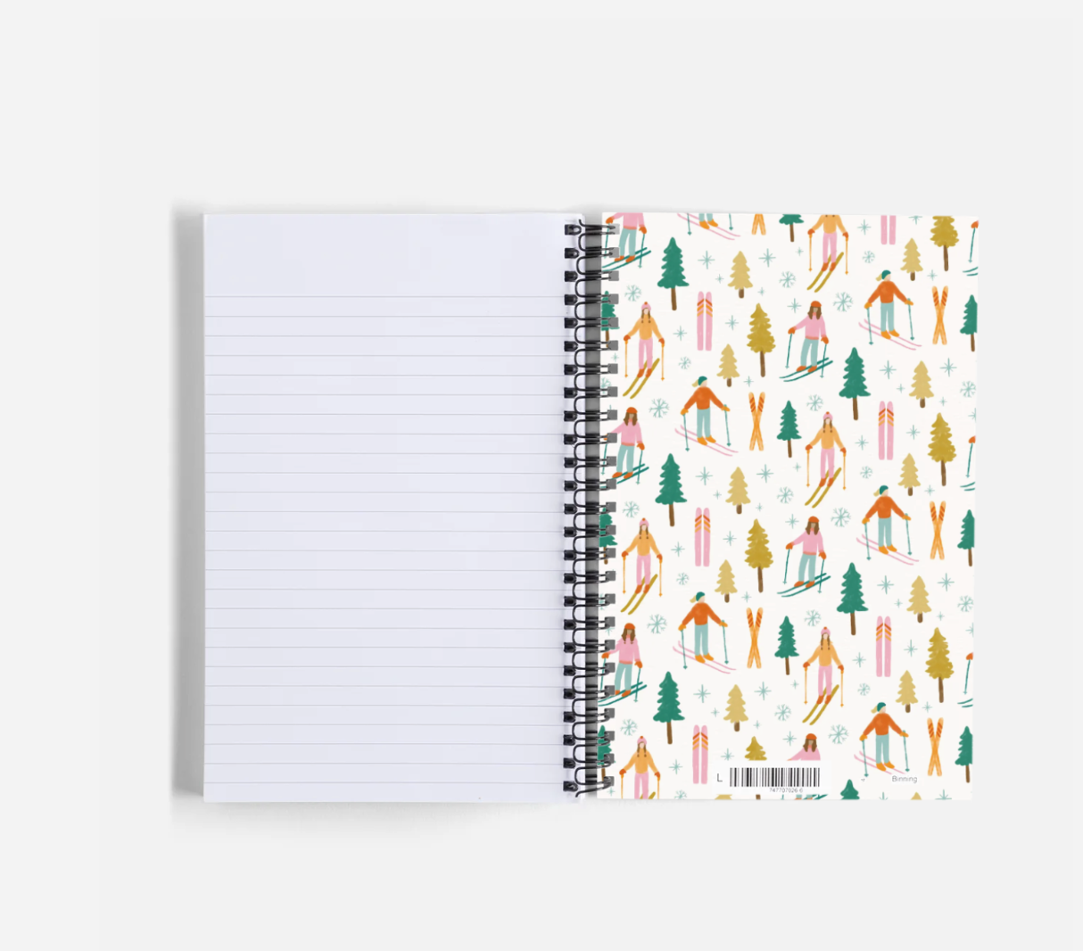 Ski Moms Exclusive Winter Print Notebook
