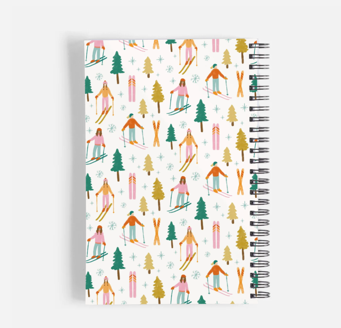 Ski Moms Exclusive Winter Print Notebook