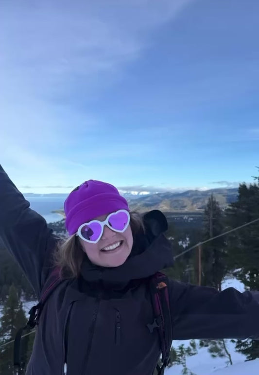 Skida X Ski Moms Low Pile Fleece Cinch Hat